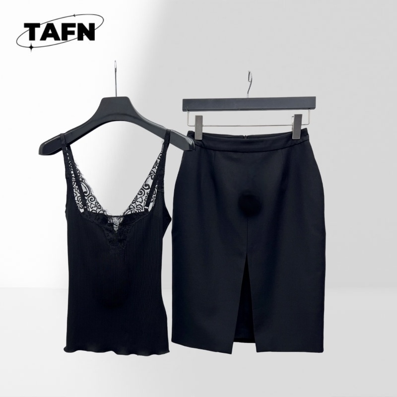 Women'S Formal Evening Wear Tops - Fashion-Forward Women's Skirt and Top Set,