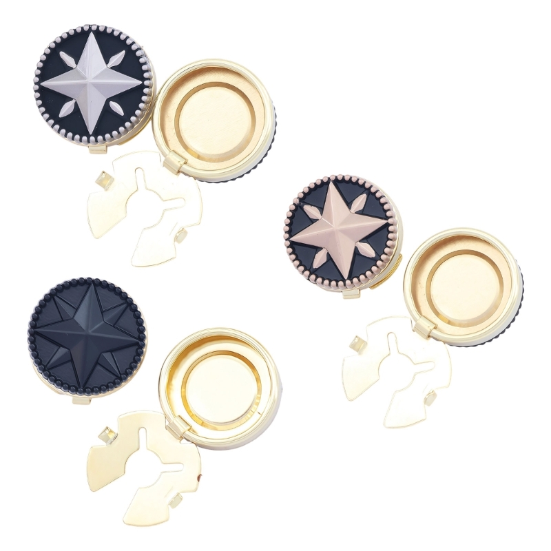 Women Formal Wear Dress - Q39C Clip On Cufflink with Raised