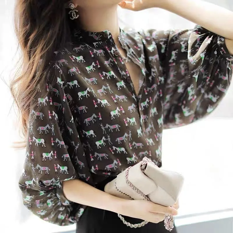 Summer Half Sleeve Female Tops - Women Formal Wear White Shirt ulasan dan harga