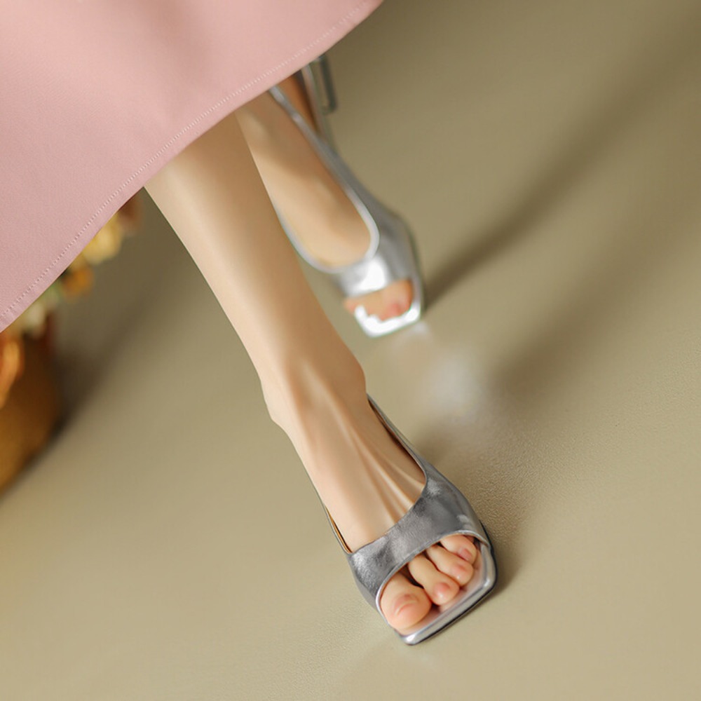 Comfy Soft Insole Metallic Kit - Kitten Heel Women ulasan dan harga
