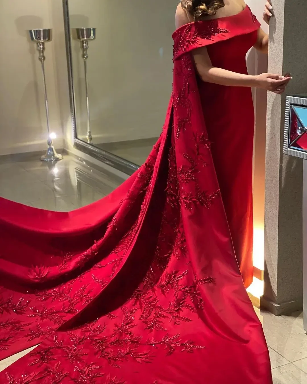 Customized Ankle Length Sheath - Women Formal Wear Dress ulasan dan harga