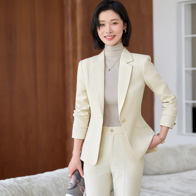 White-collar New Long-sleeve S - Women Formal Wear White Shirt ulasan dan harga