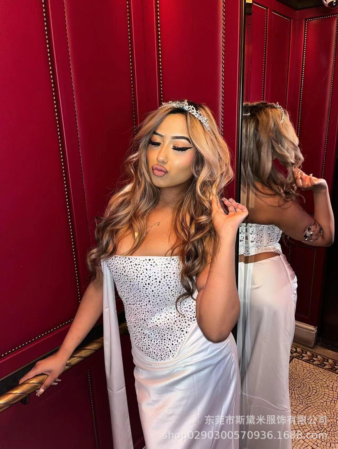 Sexy Mermaid Women Prom Dress  - Women'S Formal Evening Wear Tops ulasan dan harga