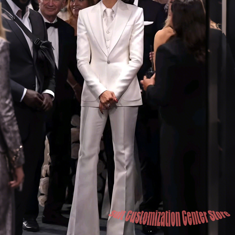 Women's White Satin Tailored S - Women Formal Wear White Shirt ulasan dan harga
