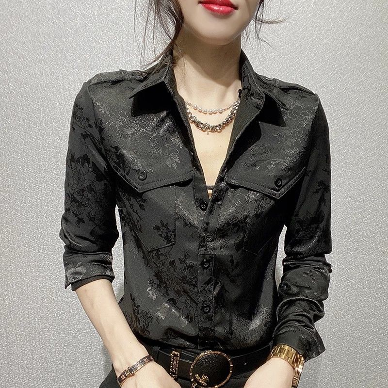 Female Tops Spring and Autumn  - Women Formal Wear Dress ulasan dan harga