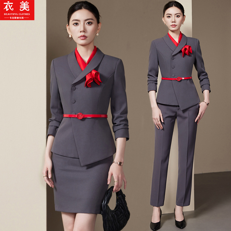 Gray Women's Suit Set2025New F - Women Formal Wear Store ulasan dan harga