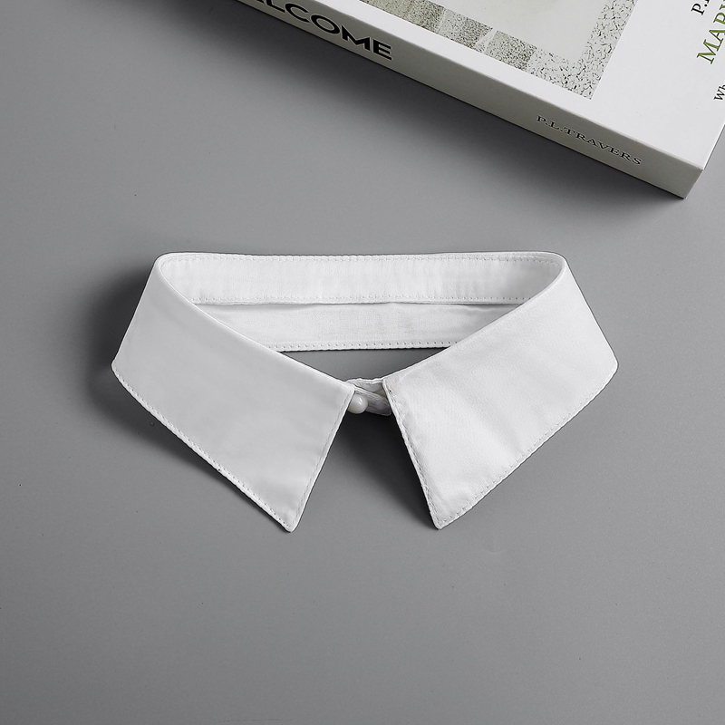 Women's Stylish Detachable Sta - Women Formal Wear White Shirt ulasan dan harga