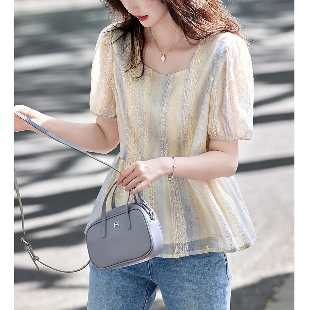 Women Korean Style Loose Puff  - Women Formal Wear Korean ulasan dan harga