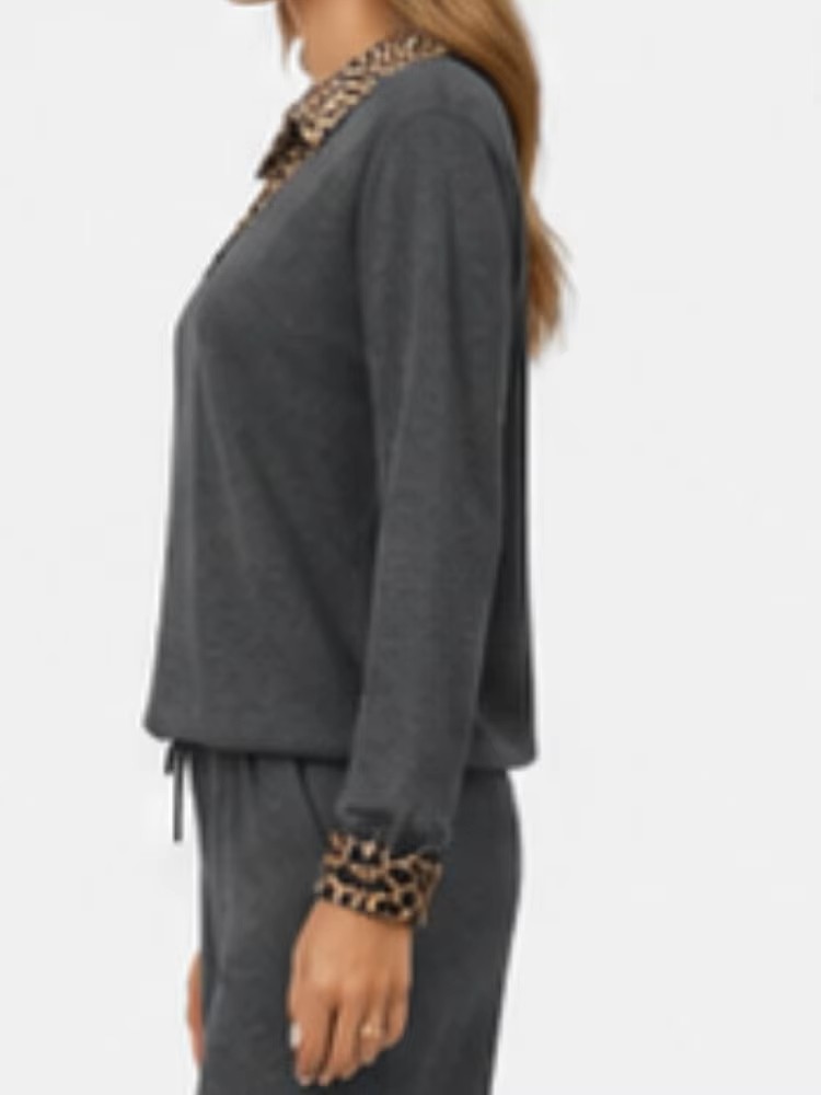 A Ladies' V-Neck Long-Sleeved  - Formal Wear Women Us ulasan dan harga