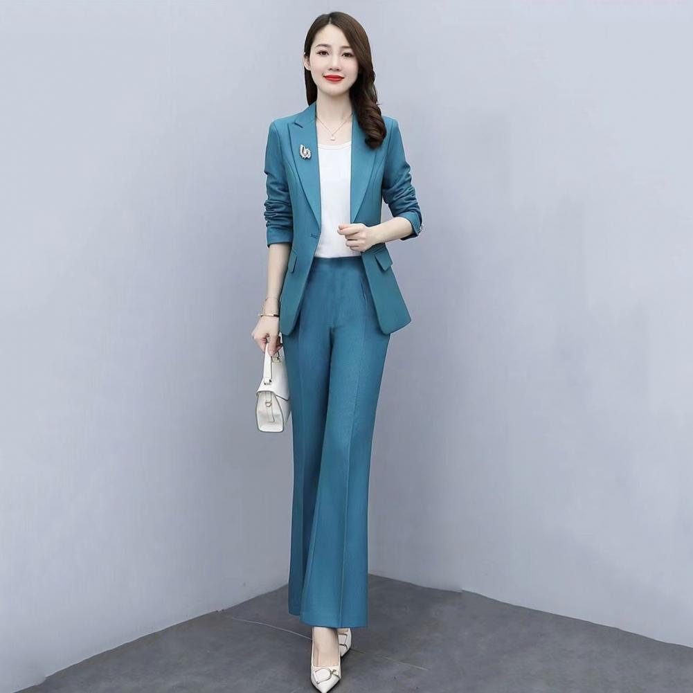 2 Pcs/Set Lady Formal Coat Pan - Formal Wear Women Us ulasan dan harga