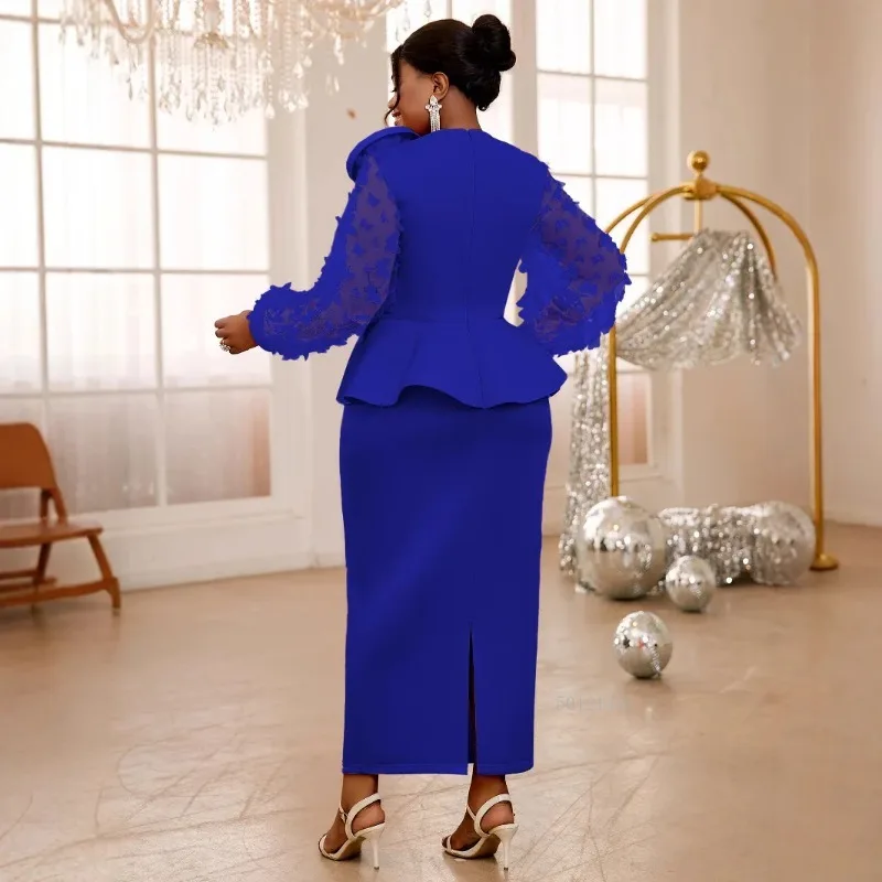 2025 Plus Size African Dresses - Women'S Red Formal Wear ulasan dan harga