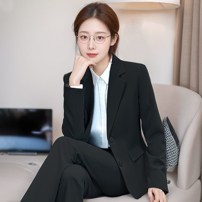Korean Black Suit Jacket For W - Women Formal Wear Korean ulasan dan harga