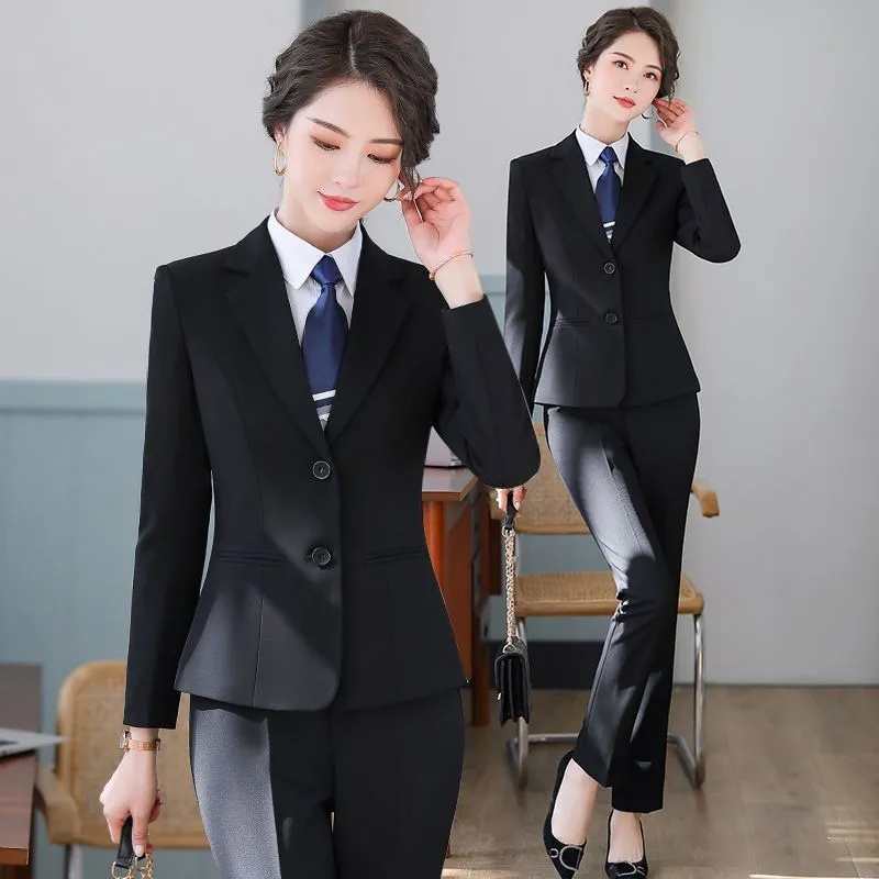 Korean Black Suit Jacket For W - Women Formal Wear Korean ulasan dan harga