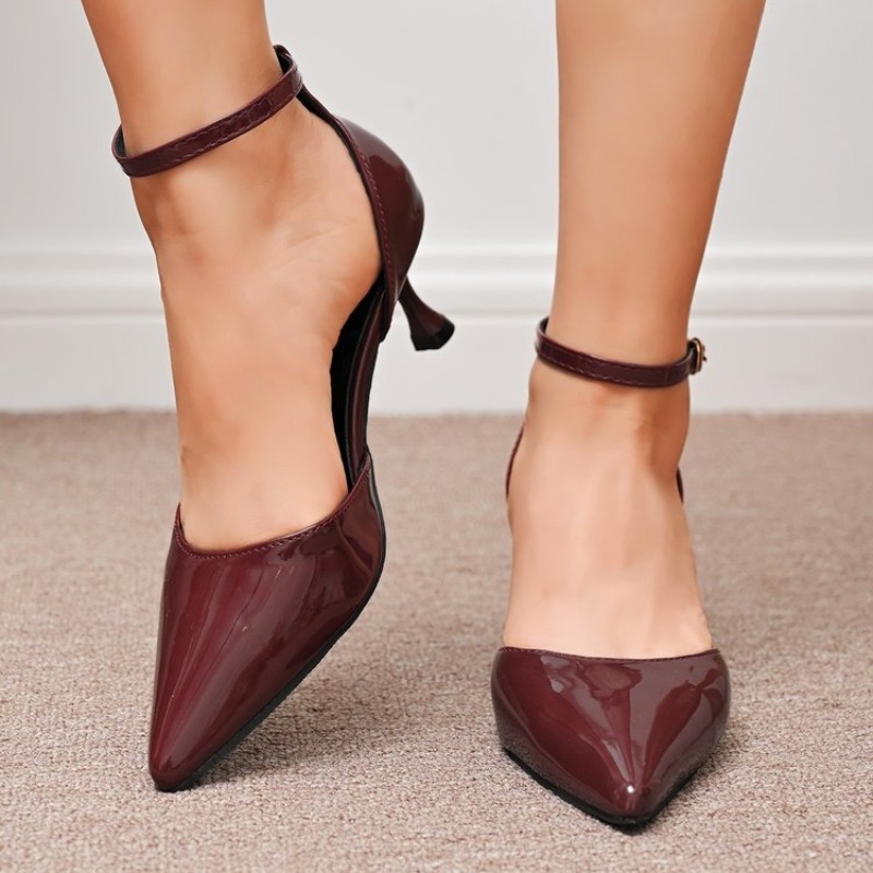 Women's Pumps Pointed Toe Kitt - Kitten Heel Women ulasan dan harga