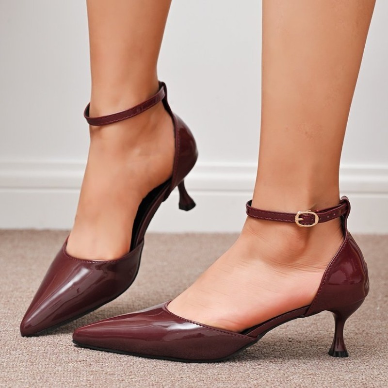 Women's Pumps Pointed Toe Kitt - Kitten Heel Women ulasan dan harga