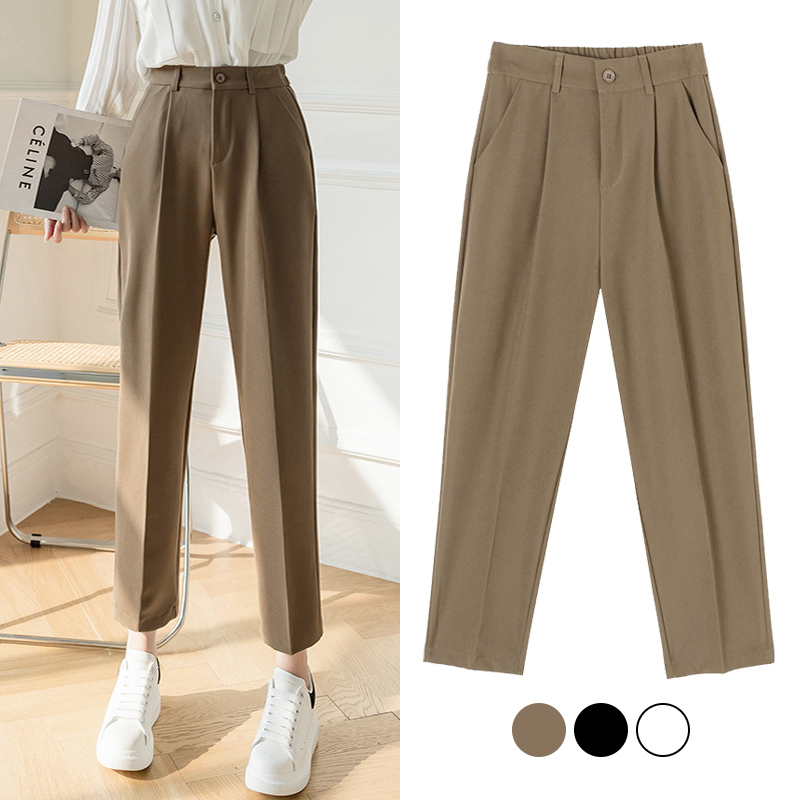 Female Chic Office Wear Straig - Women Formal Wear Korean ulasan dan harga