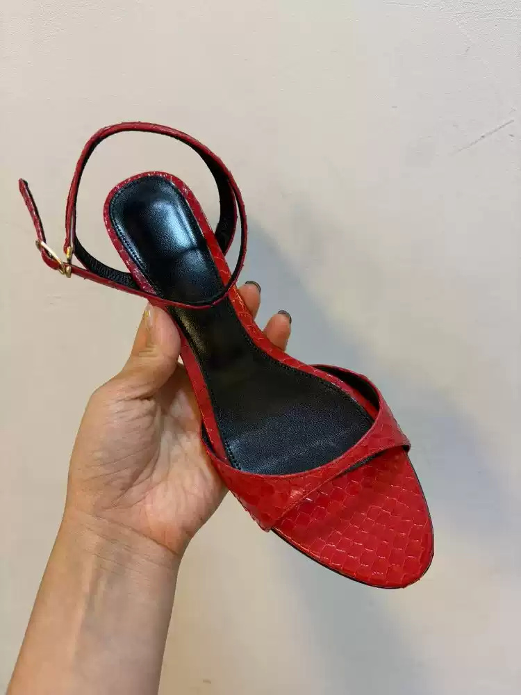 Women's Red Patent Leather Ope - Kitten Heel Women ulasan dan harga